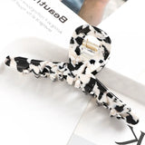 Leopard Acetate Hair Claws Crab Clamps Charm Claw Clips Women Girls