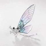 Acrylic Dragonfly Women's Brooch Vintage Style Pin