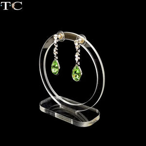 Clear Acrylic Jewelry Box Ear Studs Organizer