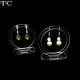 Clear Acrylic Jewelry Box Ear Studs Organizer