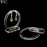 Clear Acrylic Jewelry Box Ear Studs Organizer
