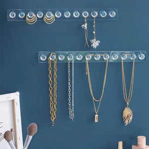 Acrylic Hanging Jewelry Stand Wall Organizer Display Case
