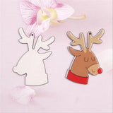 Acrylic Santa Claus Ornament Charm Connectors Christmas Tree Decoration