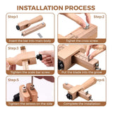 Adjustable Leather Strap Cutter with 5 Blades