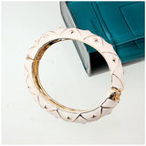 Punk Style Enamel Cuff Bracelet for Women