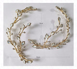 Alloy Hair Vine Rhinestone Wedding Hair Accessories Hair Combs Crystal Tiaras