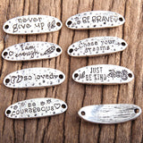 Alloy Letter X Charm Pendant for DIY Jewelry Making