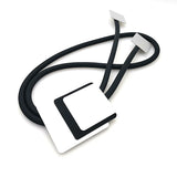 Aluminum Sheet Rubber Necklaces Women Jewelry Clothing Accessories