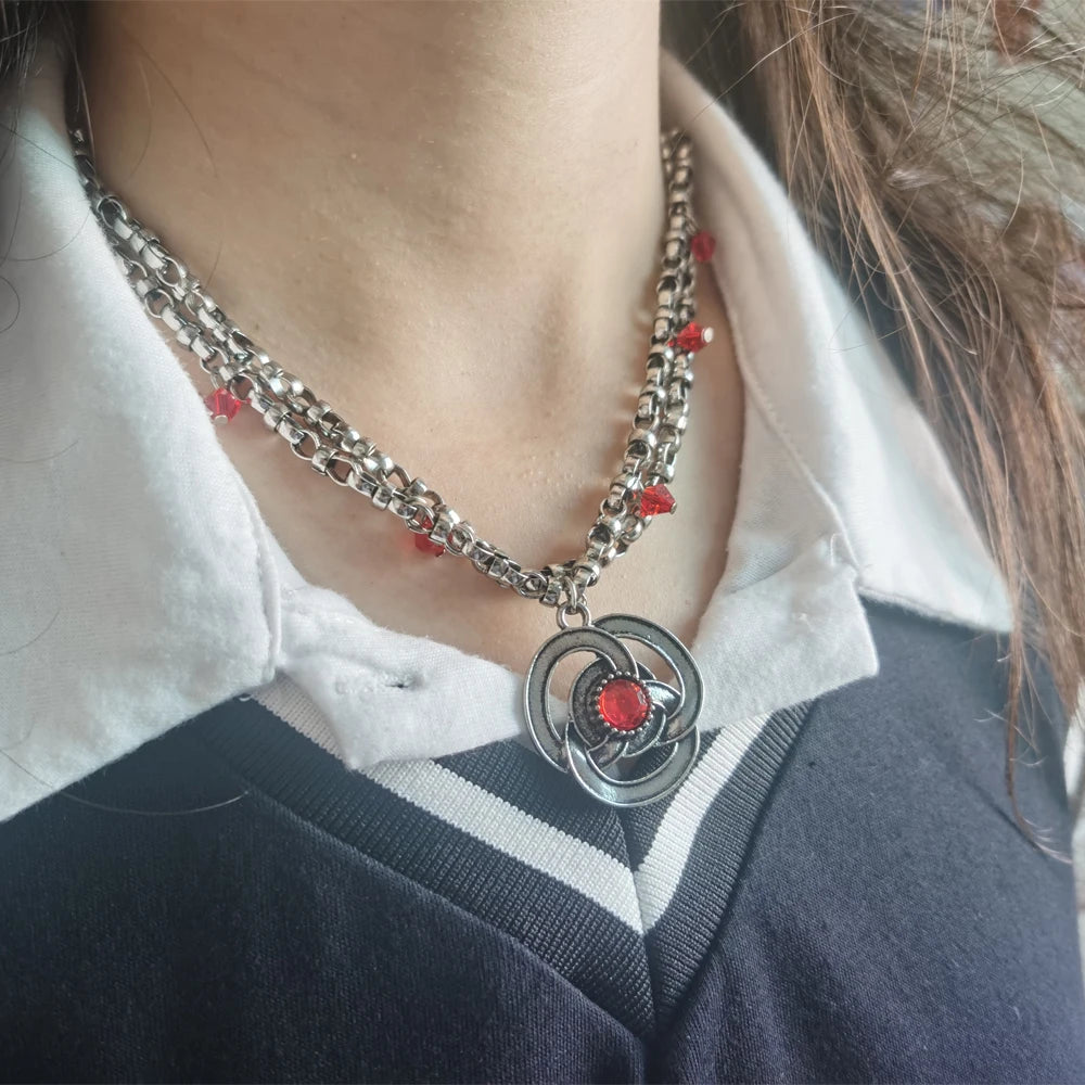 Rhaenyra Targaryen Cosplay Pendant Necklace Vintage Jewelry