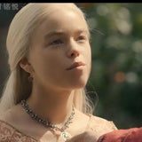 Rhaenyra Targaryen Ruby Necklace Pendant Jewelry