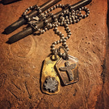 Retro Sun God Yellow Pendant Necklace - Quirky Style Jewelry