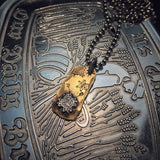Retro Sun God Yellow Pendant Necklace - Quirky Style Jewelry