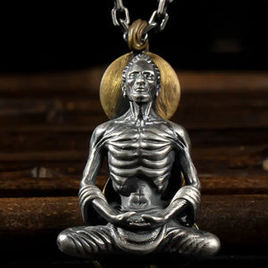 Amitabha Buddha Pendant Necklace Jewelry