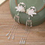 Chinese Style Hanfu Dress Long Tassel Hairpins