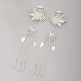 Chinese Style Hanfu Dress Long Tassel Hairpins