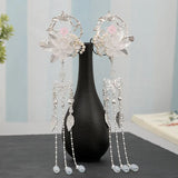 Chinese Style Hanfu Dress Long Tassel Hairpins