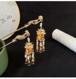 Ancient Style Hairpin Chinese Palace Lantern Hair Sticks Ornament