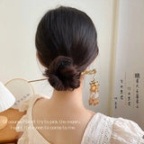 Ancient Style Hairpin Chinese Palace Lantern Hair Sticks Ornament