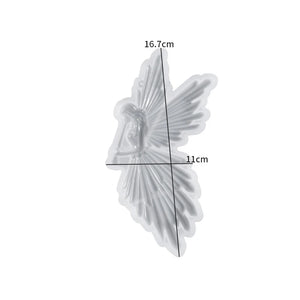 Angel Devil Wing Moon Silicone Mold UV Epoxy Resin Casting Mould
