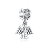 Angel Flower Mushroom Coffee Cup Bead for 925 Silver Bracelet