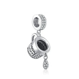 Angel Flower Mushroom Coffee Cup Bead for 925 Silver Bracelet