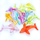Dolphin Shape Colorful Acrylic Necklace Pendants 100pcs