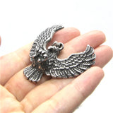 316L Stainless Steel Biker Eagle Pendant