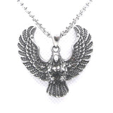 316L Stainless Steel Biker Eagle Pendant