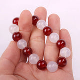 Fruits Basket Kyo Sohma Bracelet Red Crystal Beads Bangle 1:1 Cosplay Props