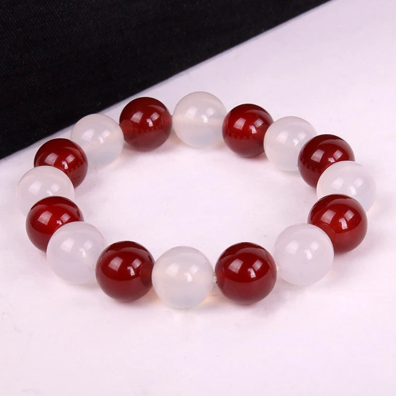 Fruits Basket Kyo Sohma Bracelet Red Crystal Beads Bangle 1:1 Cosplay Props