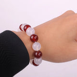 Fruits Basket Kyo Sohma Bracelet Red Crystal Beads Bangle 1:1 Cosplay Props