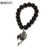 Fairy Tail Logo Chain Charm Bracelet Glass Metal Accessory Gift