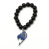 Fairy Tail Logo Chain Charm Bracelet Glass Metal Accessory Gift
