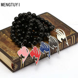 Fairy Tail Logo Chain Charm Bracelet Glass Metal Accessory Gift