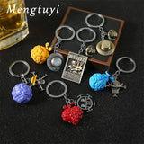 Anime Devil Fruit KeyChain Figure Holder Chaveiro Pendant Gift