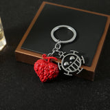 Anime Devil Fruit KeyChain Figure Holder Chaveiro Pendant Gift