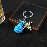Anime Devil Fruit KeyChain Figure Holder Chaveiro Pendant Gift