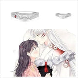 Inuyasha Sesshoumaru Ring S925 Silver Non-Fading Personality Jewelry