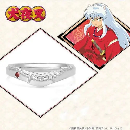 Inuyasha Sesshoumaru Ring S925 Silver Non-Fading Personality Jewelry