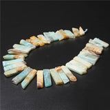 Arival Natural Pendant Stone Beads for Jewelry Making