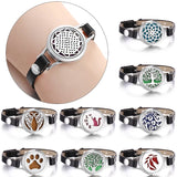 Aroma Diffuser Bracelet Essential Oil Locket Wrap Bracelet