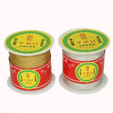 Gold/Silver Tone Cord Chinese Knot Cord Beading Thread String DIY Jewlery Craft