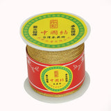 Gold/Silver Tone Cord Chinese Knot Cord Beading Thread String DIY Jewlery Craft