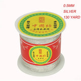 Gold/Silver Tone Cord Chinese Knot Cord Beading Thread String DIY Jewlery Craft