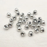 Acrylic UV Edge Hole Beads 100pcs for DIY Jewelry