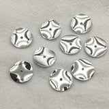 100 Brass Loose Spacers Beads Jewelry Findings