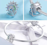 925 Silver Ferris Wheel Charms for Women Jewelry