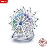 925 Silver Ferris Wheel Charms for Women Jewelry