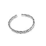 925 Sterling Silver Cross Bangle Gift for Her