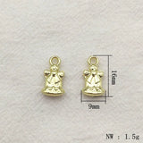 Christmas Pendants Bell/Garland/Box Charm for Jewelry DIY